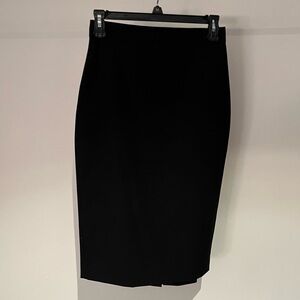 Banana republic black skirt suiting size 0 EUC like new